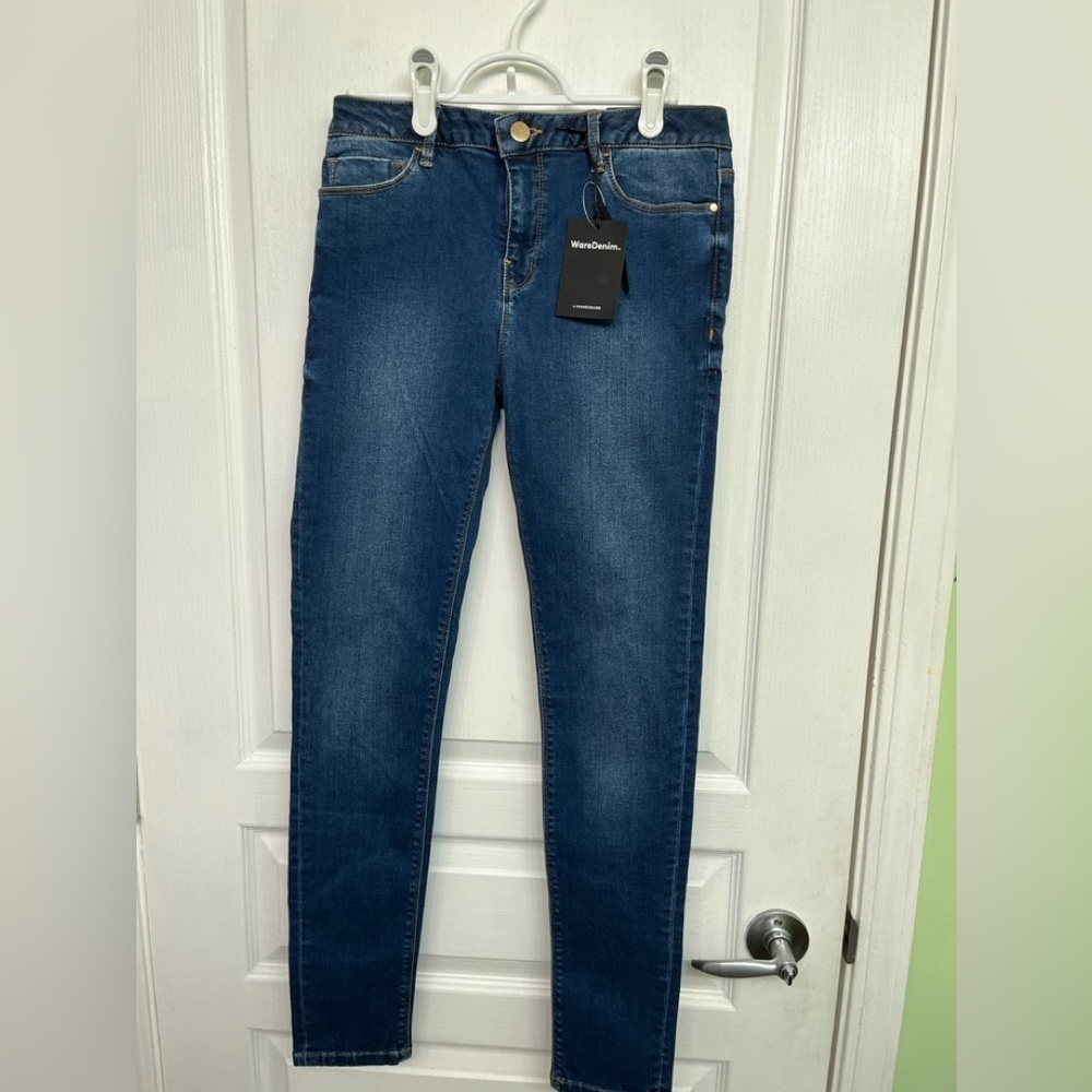 WareDenim Medium Wash Skinny Jeans